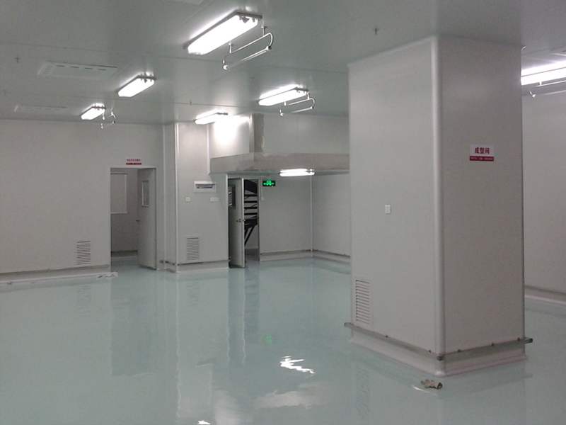 上海奉賢南橋食品化妝品廠無(wú)塵凈化車間裝修工程